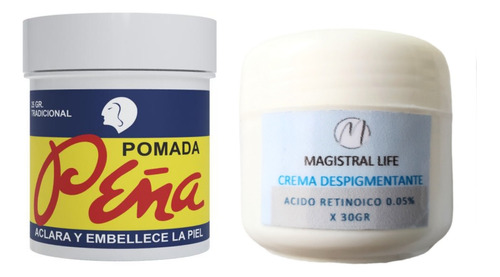 Crema Peña Anti Acné + Crema  Quita Manc - g a $188