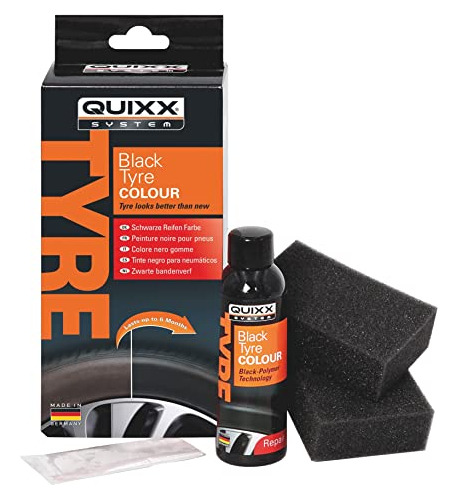 Quixx 10192 Color Negro Para Llantas - Restaurador De Color 