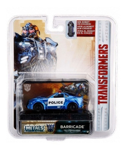 Barricade Transformers 1/64 - Metals Die Cast