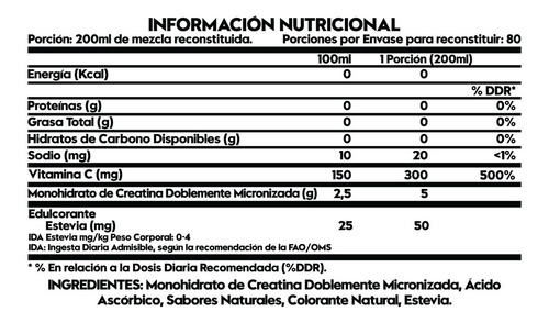 Proteina Vegana 73sv Vainilla + Creatina 40sv Naranja