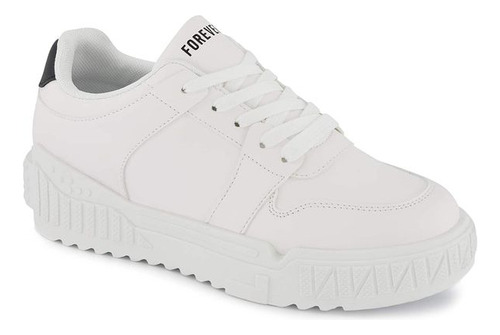 Zapato Urbano 78468wpr De Tendencia Temporada Blanco