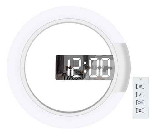 Actualización Oficina 12 Led Reloj De Pared Control Remoto