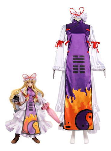 Cosplay Unisex De Anime Cos Touhou Project Yakumo Yukari