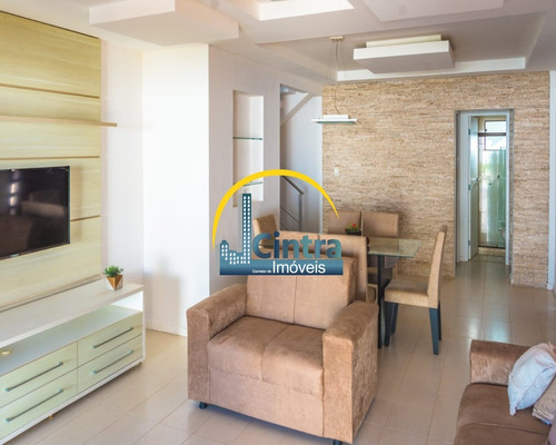 Vendo Casa Duplex Em Condomínio Fechado, 3/4 Com 1 Suíte, Mobiliada, Ótimo Acabamento, Com Piscina E Espaço Gourmet Com Churrasqueira, A 100 Metros Da Praia!!! - J1168 - 69374904