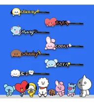 Comprar Pasadores Para El Cabello Kawaii Set Bt21 Bts Army Moda Kpop