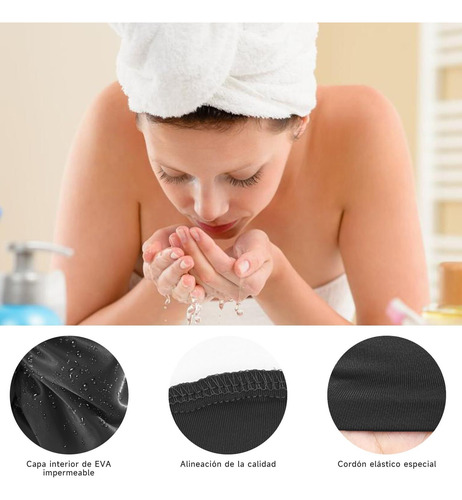 2 Piezas Gorro De Satin Para Dormir,ajustable Gorra De Seda