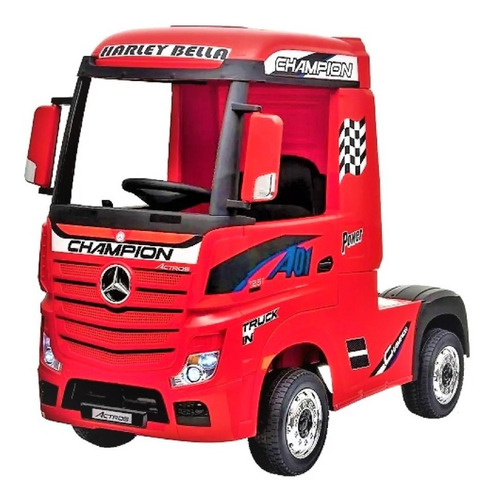 Carro Camion A Bateria Mercedes Benz Actros C Pantalla Niños