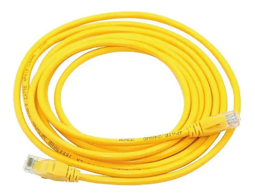 Cable De Red Rj45 Cat 6e 5 Metros Internet Ethernet Armado 