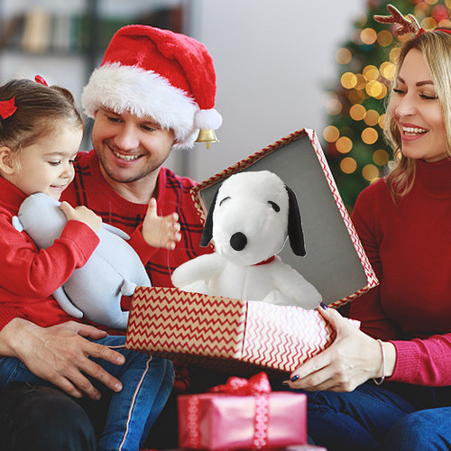 Para Gran Valor Simpático Muñeco De Peluche Snoopy