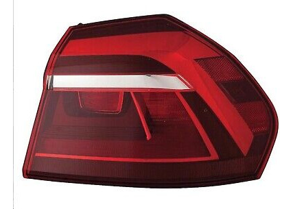 Tail Light For 16-19 Volkswagen Passat Halogen From 7-4' Vvc