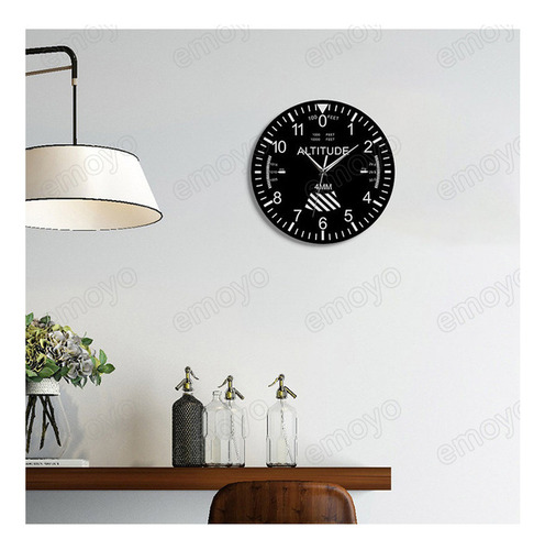 Reloj De Pared Con Altímetro Que Mide La Altitud