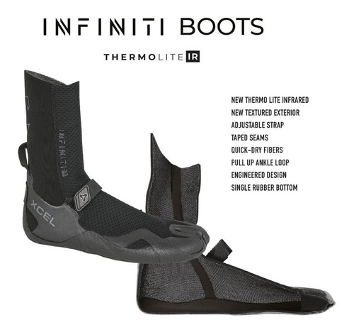 Imagen 2 de 4 de Botas De Neopreno Xcel 5mm