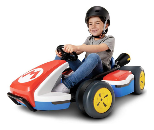 Carro Eletrico Super Mario - Nintendo Kart 24v Cor Vermelho