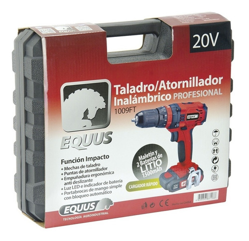 Atornillador Inalambrico 20 Volt 2 Baterias Y Acc.