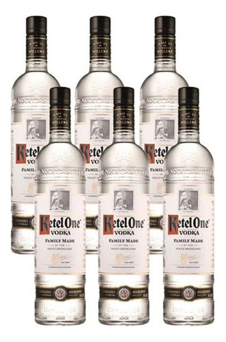 Combo Vodka Ketel One 1l - 6 Unidades