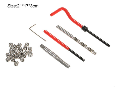 Kit De Insertos Métricos Para Reparación De Roscas, 30 Unida