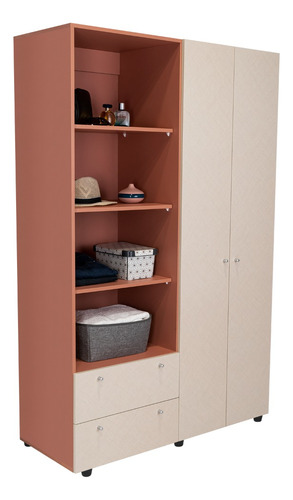 Closet Home, Arupo Y Toquilla, Con Dos Puertas Abatibles