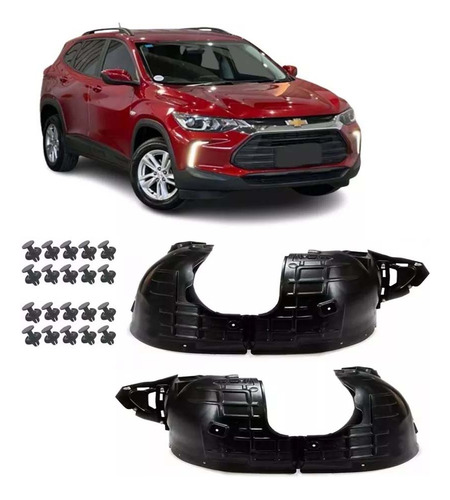 Parabarro Tracker 2021 2022 2023 2024 C/presilhas O Par
