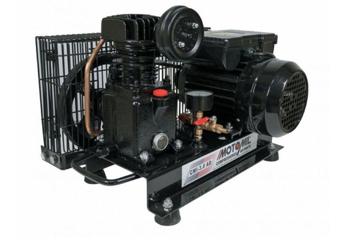 Compressor Ar Direto Motor 1hp 2 Polos Biv Cmi-3,0ad Motomil