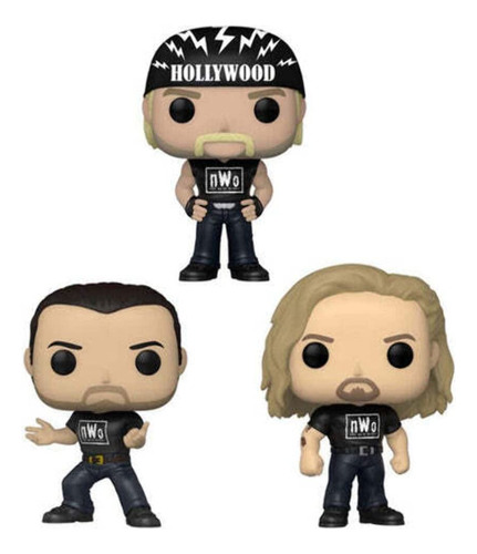 Funko Pop! Wwe: 3pk - Figura De Vinilo De New World Order (n