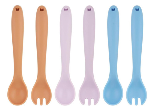 8pcs Silicone Para Niños Pequeños Y Set De Cuchara | Bpa Sin