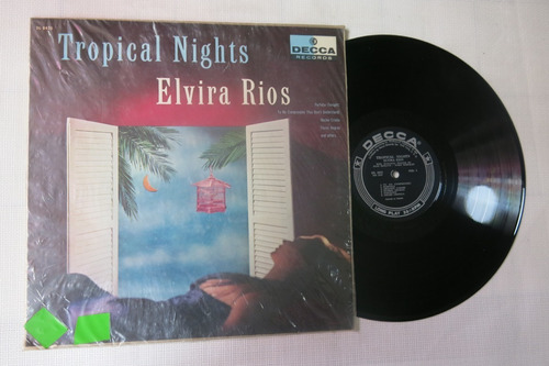 Vinyl Vinilo Lp Acetato Elvira Rios Noches Tropicales 