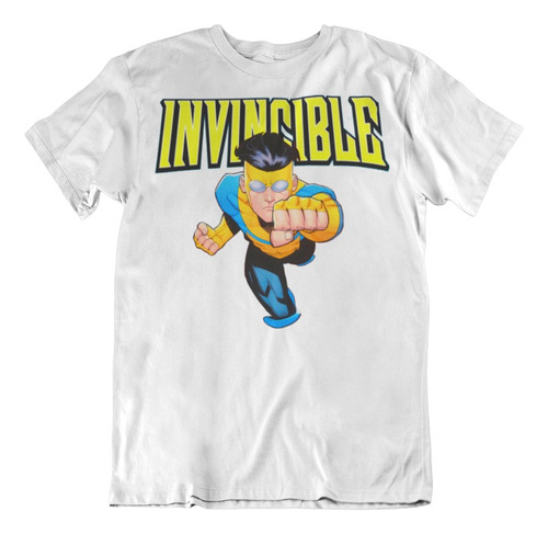 Playera Algodon Premium: Invincible 