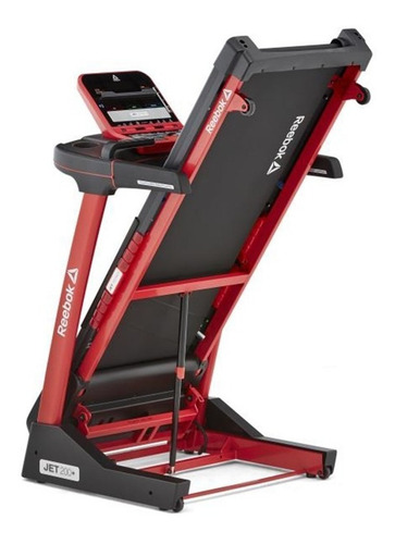 Imagen 4 de 7 de Cinta de correr eléctrica Reebok Jet 200+ 220V color negro y rojo