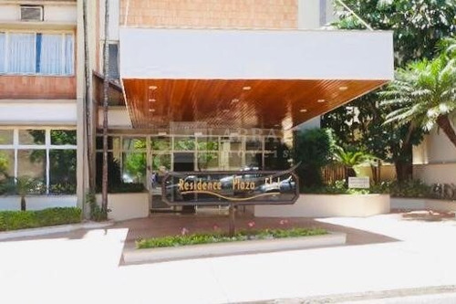 Apartamento / Flat Mobiliado Para Venda No Centro, Ótima Localização, 1 Dormitorio, 54 M2, Portaria 24h E Lazer No Condomínio - Ap01179 - 33584456