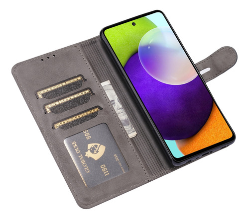 Bonita Funda De Piel Para Redmi Note 12 Pro Plus 5g/12r Pro 5g/12s 4g Ultrafina, Concha, Ranura Para Tarjetas