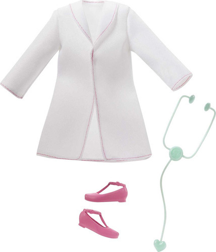 Barbie Doctor Fashion Muñeca Con Forma Curvilínea Y Cabel
