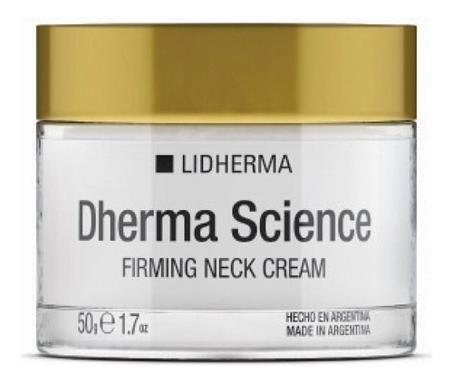 Crema Firming Neck Cream Lidherma Dherma Science noche para piel normal a seca de 50g 40+ años
