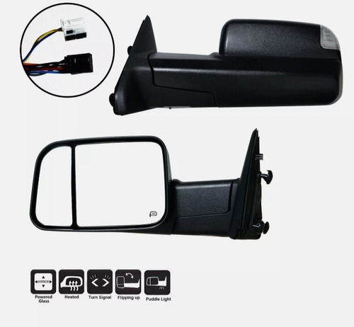 Espejos Extensibles Compatibles Con Marca Dodge Ram