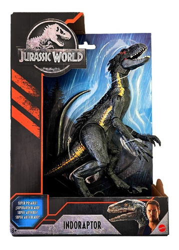 Imagem 5 de 7 de Dinossauro Vilão Indoraptor Dino Rivals Jurassic World Fvw27