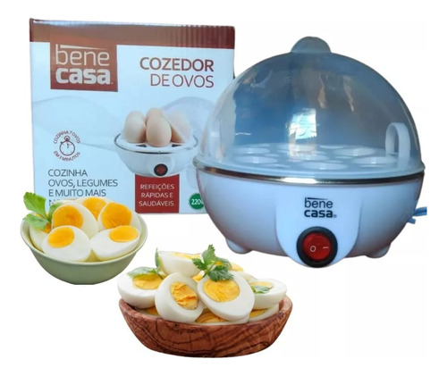 Cozedor De Ovos Portátil Elétrico Cozinha A Vapor 110v 