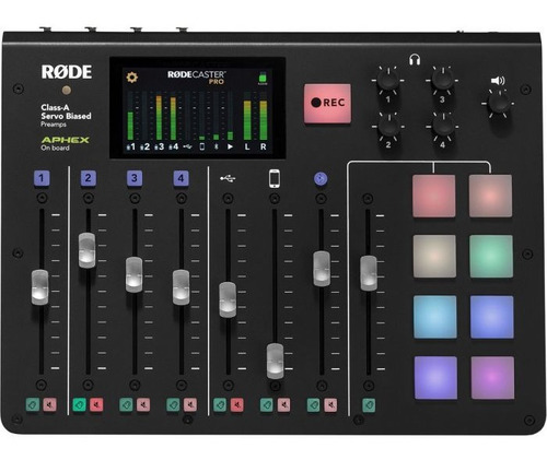 Imagen 2 de 8 de Rode Caster Pro Consola Integrada Podcast Production Studio