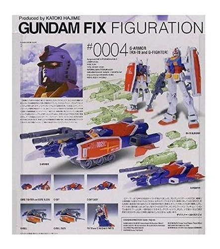 G-armor Gundam Fix Gundam Figura De Acción # 0004 Escala 1/1