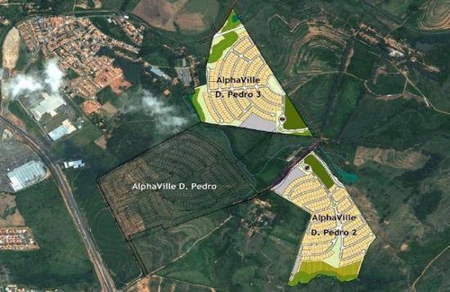 Terreno À Venda, 460 M² Por R$ 645.000,00 - Alphaville Dom Pedro - Campinas/sp - Te3747