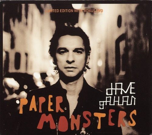 Dave Gahan: Paper Monsters Limited Edit Import Cd/dvd