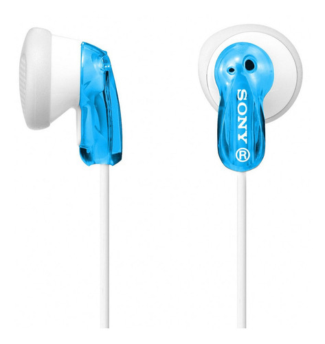 Auricular Sony Mdr E9lp In Ear 3.5mm Color Azul