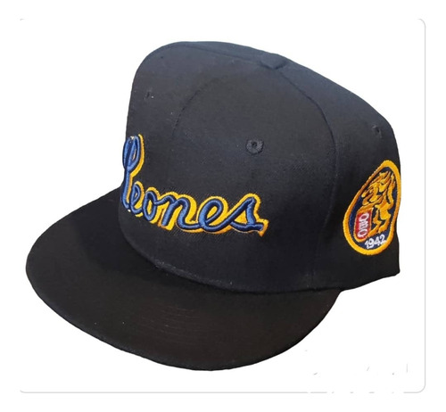 Gorra Leones Del Caracas Negra Ajustable Unisex Calidad Aaa