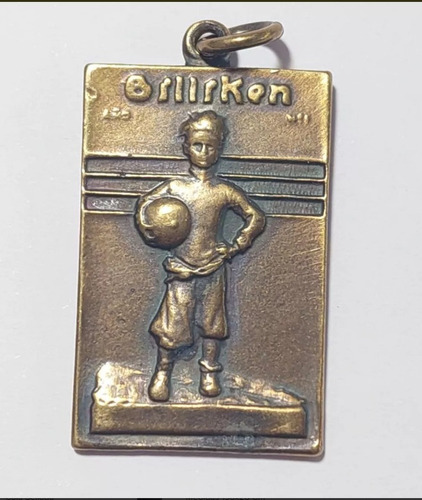 Medalla Campeonatos Escolares Billiken Bronce 34x19 Mm - 041