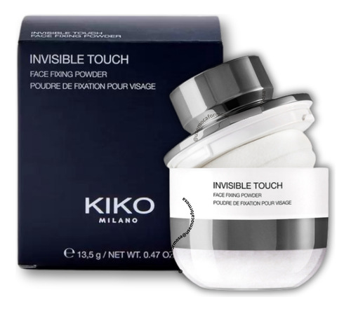 Invisible Touch Kiko Milano Pó Translúcido Facial Original