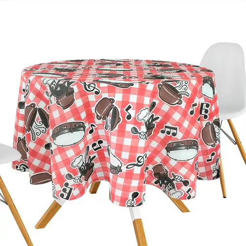 TNT Estampado Xadrez Vermelho (1M x 1,4M) - 004069