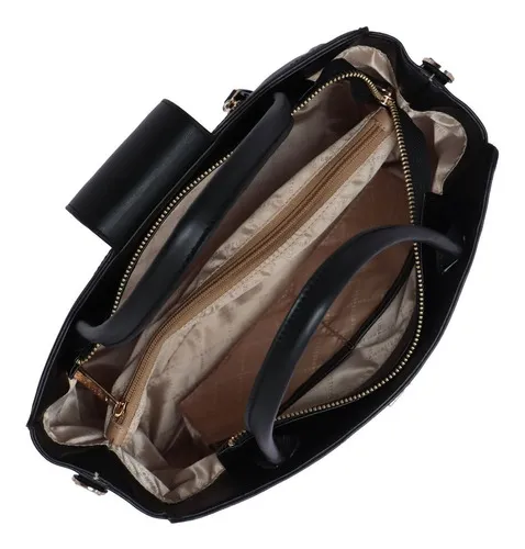 Bolsa Westies Hbmonumentalewe Cl sica Negra Para Mujer Color Negro