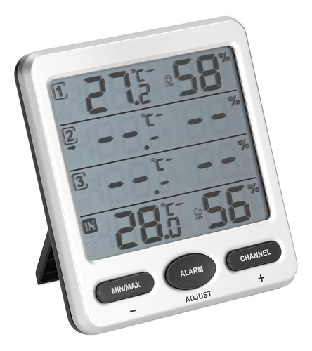 Termómetro Digital, Higrómetro, Medidor De Temperatura Y Hum