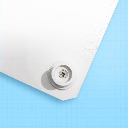 Tabuleiro Para Bolo Mdf 9mm Retangular 35x50cm Confeitaria Cor Branco