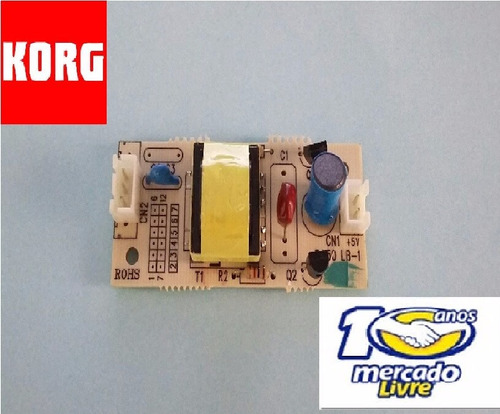 Placa Inverter Da Lampada Teclado Korg Pa50/ Pa50 Sd