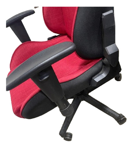 Silla De Escritorio Deportiva Tapizado Tela Bride Auto Tunin