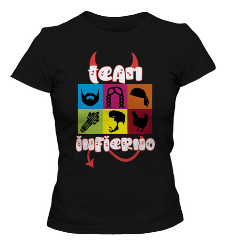 Playera Team Infierno Mod 2